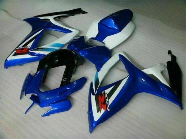 2006-2007 Blue White Suzuki GSXR 600/750 Bike Fairings Canada 2006-2007 Blue White Suzuki GSXR 600/750 Bike Fairings Canada