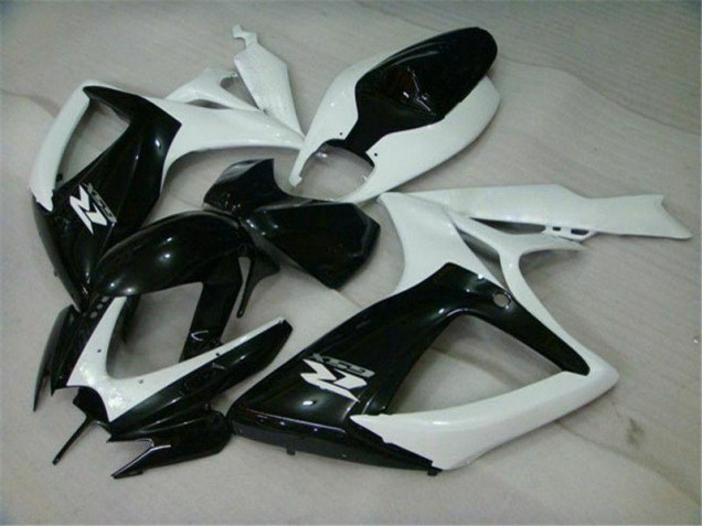 2006-2007 Black White Suzuki GSXR 600/750 Motorcycle Replacement Fairings Canada 2006-2007 Black White Suzuki GSXR 600/750 Motorcycle Replacement Fairings Canada
