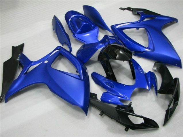 2006-2007 Blue Black Suzuki GSXR 600/750 Full Replacement Fairings & Bodywork Canada 2006-2007 Blue Black Suzuki GSXR 600/750 Full Replacement Fairings & Bodywork Canada