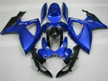 2006-2007 Blue Black Suzuki GSXR 600/750 Full Replacement Fairings & Bodywork Canada