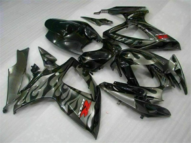 2006-2007 Black Suzuki GSXR 600/750 Motorbike Fairing Canada 2006-2007 Black Suzuki GSXR 600/750 Motorbike Fairing Canada