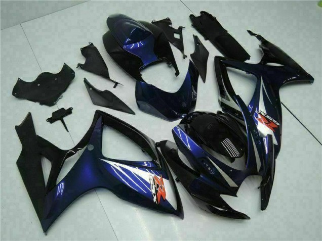 2006-2007 Black Blue Suzuki GSXR 600/750 Bike Fairings Canada 2006-2007 Black Blue Suzuki GSXR 600/750 Bike Fairings Canada