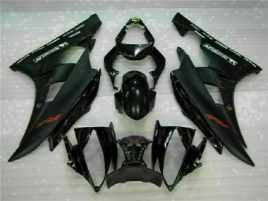 2006-2007 Black Yamaha YZF R6 Motorbike Fairing Kits Canada