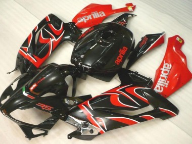 2006-2011 Black Red Aprilia RS125 Motorcylce Fairings Canada