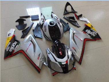 2006-2011 Silver Black Red Aprilia RS125 Motorbike Fairings Canada