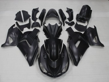 2006-2011 Matte Black Kawasaki ZX14R ZZR1400 Motorcycle Fairing Canada