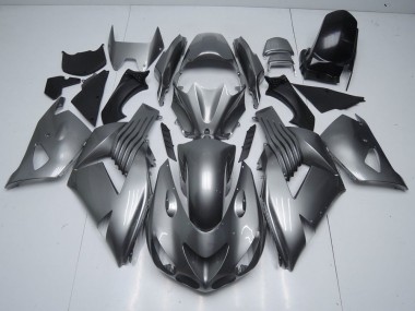 2006-2011 Glossy Grey Kawasaki ZX14R ZZR1400 Replacement Motorcycle Fairings Canada