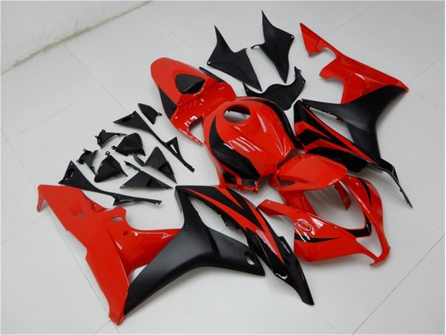 2007-2008 Black Red Honda CBR600RR Motorcycle Fairing Kit Canada 2007-2008 Black Red Honda CBR600RR Motorcycle Fairing Kit Canada