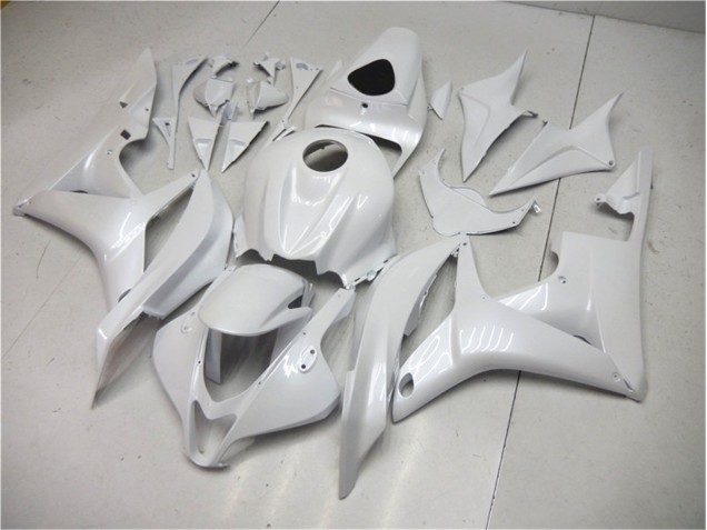 2007-2008 Pearl White Honda CBR600RR Motorbike Fairing Canada 2007-2008 Pearl White Honda CBR600RR Motorbike Fairing Canada