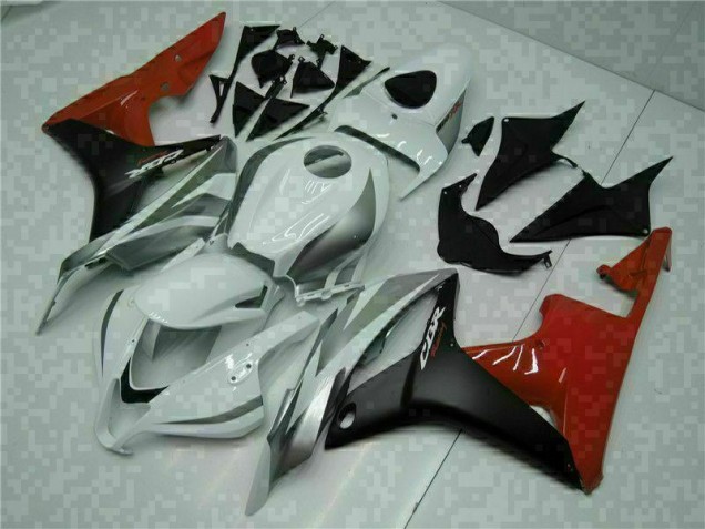 2007-2008 White Black Red Honda CBR600RR Bike Fairings Canada 2007-2008 White Black Red Honda CBR600RR Bike Fairings Canada