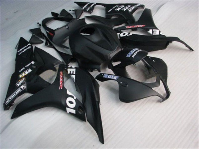 2007-2008 Black Repsol Honda CBR600RR Motorbike Fairing Canada 2007-2008 Black Repsol Honda CBR600RR Motorbike Fairing Canada
