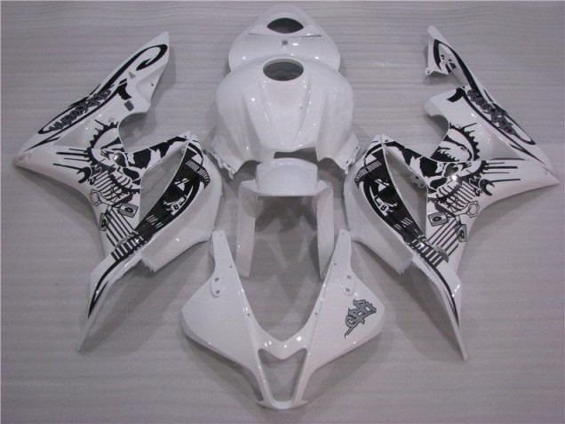 2007-2008 Black White Honda CBR600RR Replacement Motorcycle Fairings Canada 2007-2008 Black White Honda CBR600RR Replacement Motorcycle Fairings Canada