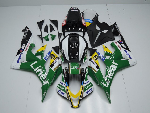 2007-2008 Green Liner Honda CBR600RR Motorbike Fairing Canada 2007-2008 Green Liner Honda CBR600RR Motorbike Fairing Canada