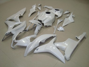 2007-2008 Pearl White Honda CBR600RR Motorcycle Fairing Kit Canada