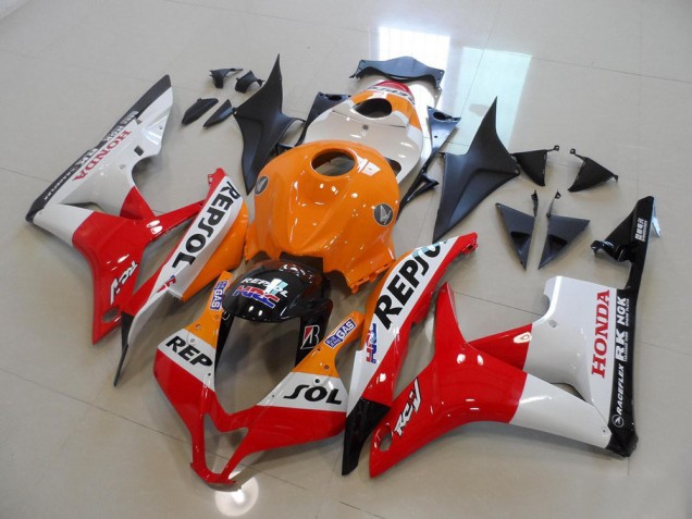 2007-2008 Repsol Honda CBR600RR Motorcycle Bodywork Canada 2007-2008 Repsol Honda CBR600RR Motorcycle Bodywork Canada