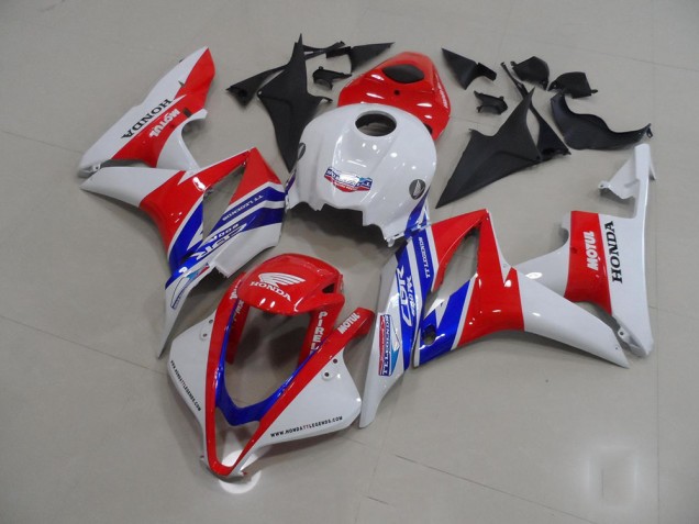 2007-2008 White Red Blue Motul Honda CBR600RR Motorbike Fairing Kits Canada 2007-2008 White Red Blue Motul Honda CBR600RR Motorbike Fairing Kits Canada