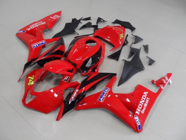 2007-2008 Red Black Race Honda CBR600RR Replacement Fairings Canada 2007-2008 Red Black Race Honda CBR600RR Replacement Fairings Canada