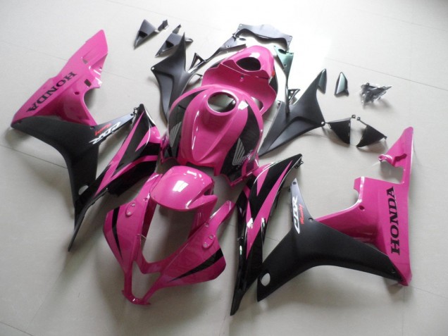 2007-2008 Pink Black Honda CBR600RR Motorbike Fairings Canada 2007-2008 Pink Black Honda CBR600RR Motorbike Fairings Canada