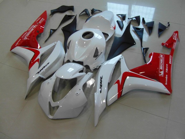 2007-2008 White Red Race Version Honda CBR600RR Motorbike Fairing Canada 2007-2008 White Red Race Version Honda CBR600RR Motorbike Fairing Canada