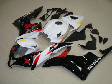 2007-2008 White Black Red Honda CBR600RR Motorbike Fairing Canada