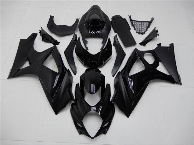 2007-2008 Glossy Matte Black Suzuki GSXR 1000 K7 Replacement Fairings Canada 2007-2008 Glossy Matte Black Suzuki GSXR 1000 K7 Replacement Fairings Canada