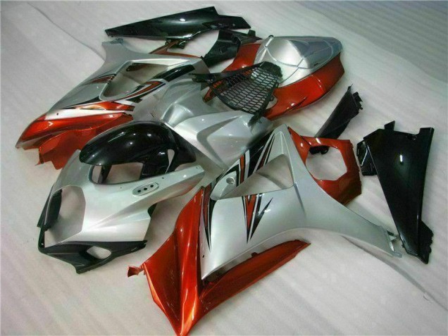 2007-2008 Brown Silver Suzuki GSXR 1000 K7 Motorbike Fairings Canada 2007-2008 Brown Silver Suzuki GSXR 1000 K7 Motorbike Fairings Canada