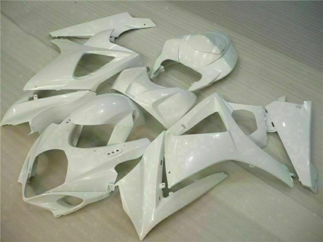 2007-2008 White Suzuki GSXR 1000 K7 Motorcycle Fairing Canada 2007-2008 White Suzuki GSXR 1000 K7 Motorcycle Fairing Canada