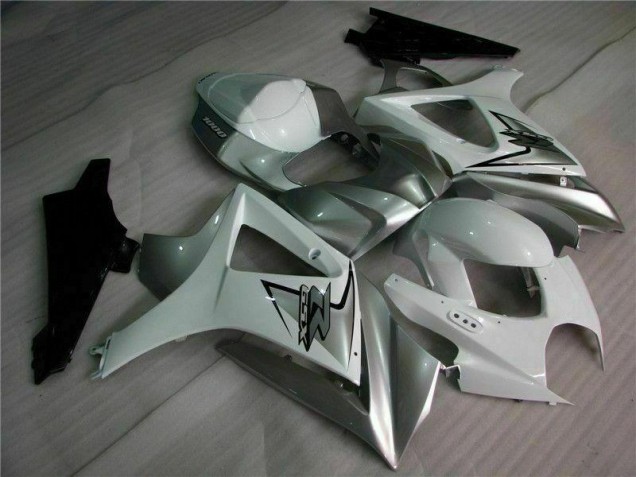 2007-2008 Silver White Suzuki GSXR 1000 K7 Motorbike Fairing Canada 2007-2008 Silver White Suzuki GSXR 1000 K7 Motorbike Fairing Canada