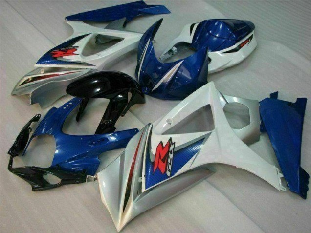 2007-2008 Blue White Suzuki GSXR 1000 K7 Bike Fairings Canada 2007-2008 Blue White Suzuki GSXR 1000 K7 Bike Fairings Canada