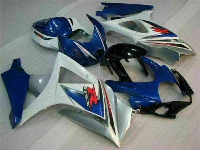 2007-2008 Blue White Suzuki GSXR 1000 K7 Bike Fairings Canada 2007-2008 Blue White Suzuki GSXR 1000 K7 Bike Fairings Canada