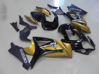 2007-2008 Gold Black Suzuki GSXR 1000 K7 Replacement Fairings Canada