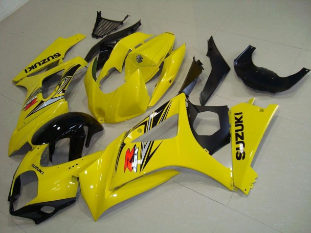 2007-2008 Yellow Suzuki GSXR 1000 K7 Motorcycle Fairings Kit Canada 2007-2008 Yellow Suzuki GSXR 1000 K7 Motorcycle Fairings Kit Canada