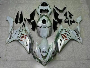 2007-2008 White Yamaha YZF R1 Motorcycle Fairings Kits Canada