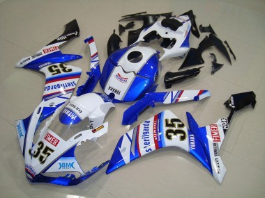 2007-2008 Blue Stickers Yamaha YZF R1 Motorcycle Fairings Canada