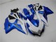 2008-2010 White Blue Suzuki GSXR 600/750 Replacement Fairings Canada 2008-2010 White Blue Suzuki GSXR 600/750 Replacement Fairings Canada