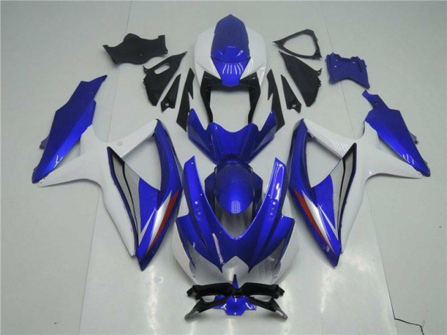 2008-2010 Blue White Suzuki GSXR 600/750 Motorcylce Fairings Canada