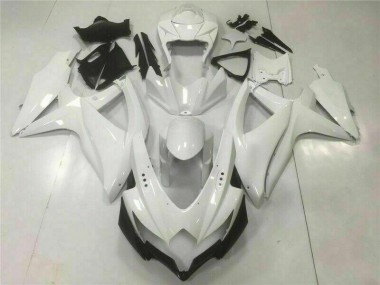 2008-2010 White Suzuki GSXR 600/750 Motorcylce Fairings Canada