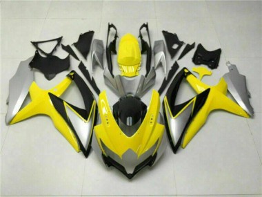 2008-2010 Yellow Suzuki GSXR 600/750 Replacement Motorcycle Fairings Canada