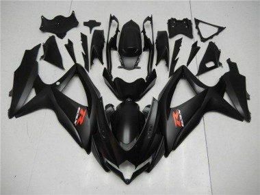 2008-2010 Black Suzuki GSXR 600/750 Motorcycle Fairings Canada