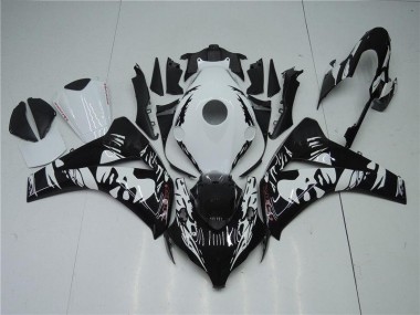 2008-2011 Black White Honda CBR1000RR Motorbike Fairing Canada