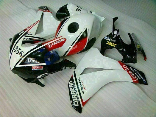 2008-2011 White Black Honda CBR1000RR Motorcylce Fairings & Plastics Canada 2008-2011 White Black Honda CBR1000RR Motorcylce Fairings & Plastics Canada