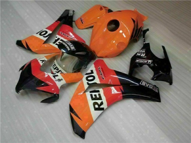 2008-2011 Orange Repsol Honda CBR1000RR Motorcycle Fairings Canada 2008-2011 Orange Repsol Honda CBR1000RR Motorcycle Fairings Canada