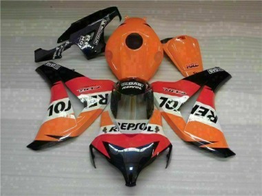 2008-2011 Orange Repsol Honda CBR1000RR Motorcycle Fairings Canada