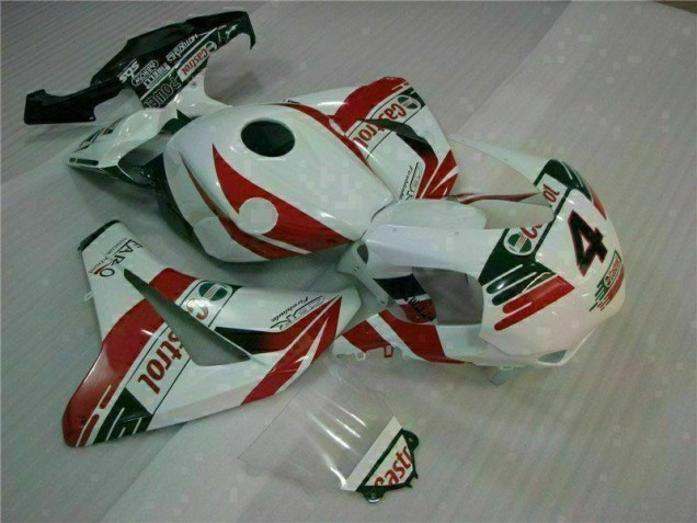 2008-2011 White Castrol 4 Honda CBR1000RR Motorcycle Fairing Canada 2008-2011 White Castrol 4 Honda CBR1000RR Motorcycle Fairing Canada