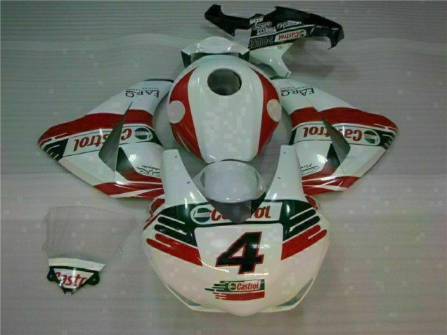 2008-2011 White Castrol 4 Honda CBR1000RR Motorcycle Fairing Canada 2008-2011 White Castrol 4 Honda CBR1000RR Motorcycle Fairing Canada