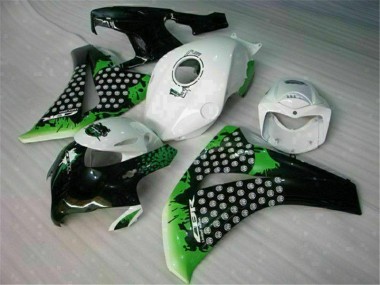 2008-2011 Green White Honda CBR1000RR Motor Bike Fairings Canada
