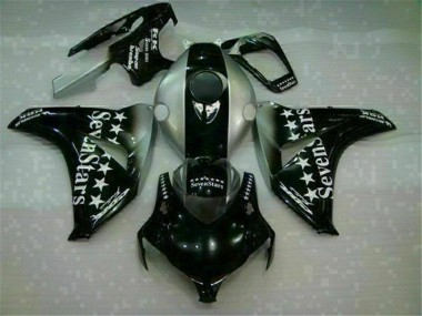 2008-2011 Black SevenStars Honda CBR1000RR Replacement Motorcycle Fairings Canada