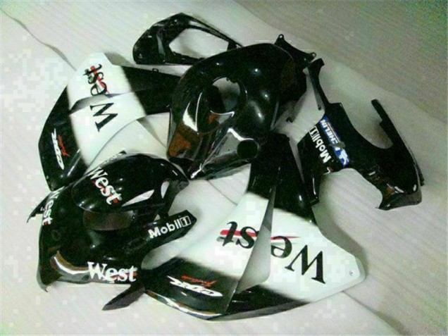 2008-2011 White Black West Honda CBR1000RR Motorbike Fairing Kits & Plastics Canada
