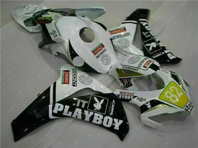 2008-2011 White Black Playboy Honda CBR1000RR Motorcylce Fairings & Bodywork Canada 2008-2011 White Black Playboy Honda CBR1000RR Motorcylce Fairings & Bodywork Canada