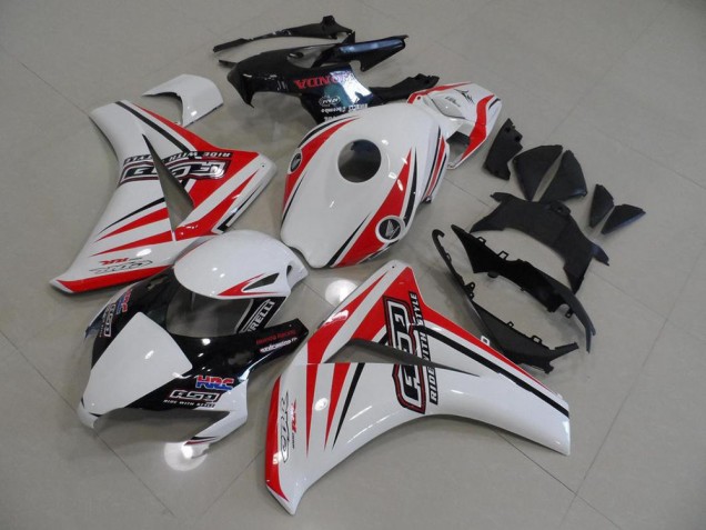 2008-2011 White Red HRC Honda CBR1000RR Bike Fairings Canada 2008-2011 White Red HRC Honda CBR1000RR Bike Fairings Canada